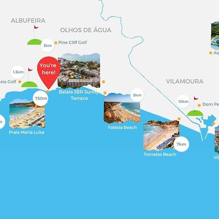 Balaia 3Br Sunny Terrace Διαμέρισμα Αλμπουφέιρα Εξωτερικό φωτογραφία